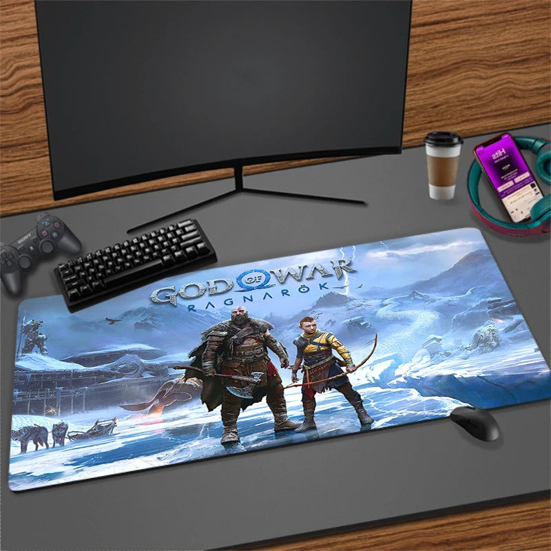 God OF War Gaming Desk Mat