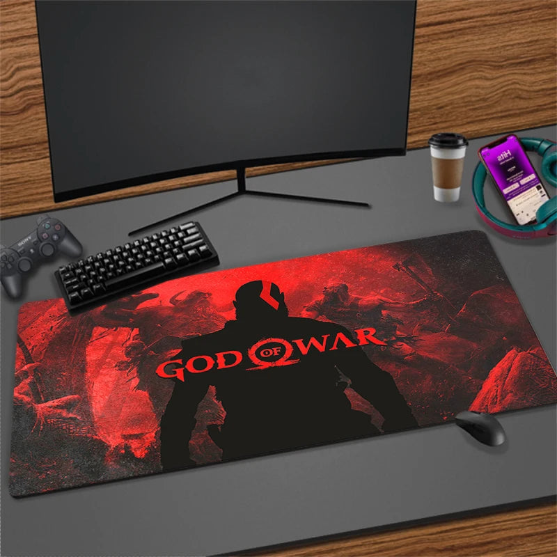 God OF War Gaming Desk Mat